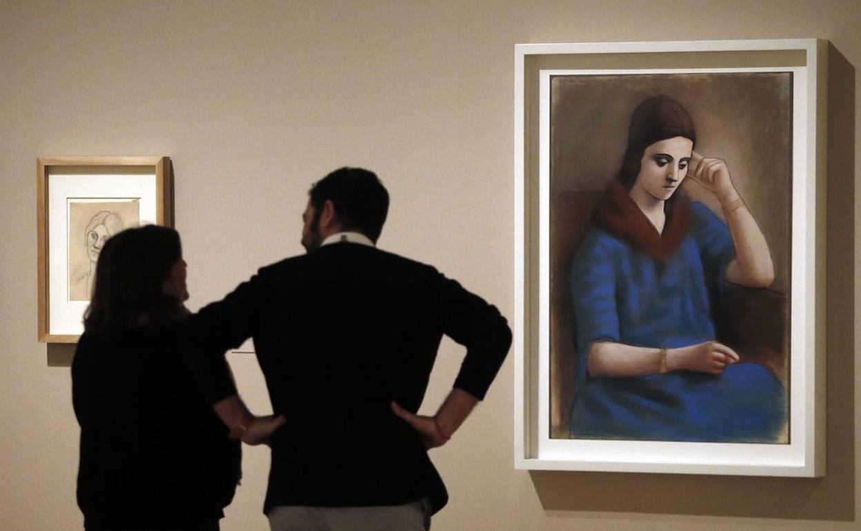 El Museo Picasso Málaga firmó una selecta exposición en torno a Olga Khokhlova. 