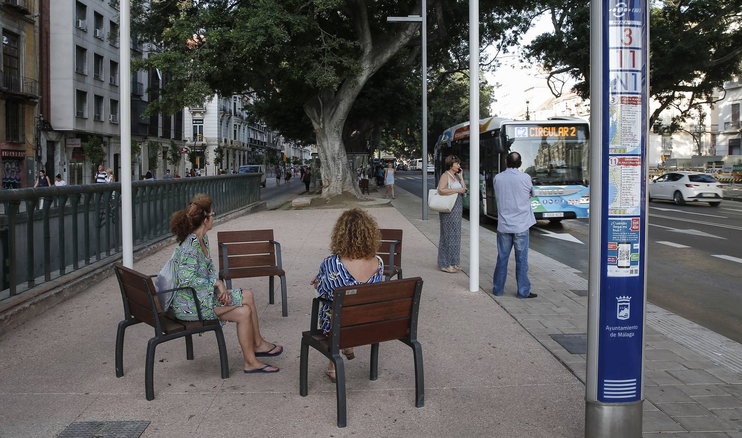 La Alameda, en la actualidad.