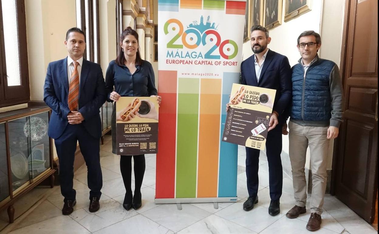 El Martín Carpena ya permite a los espectadores pedir comida desde sus asientos