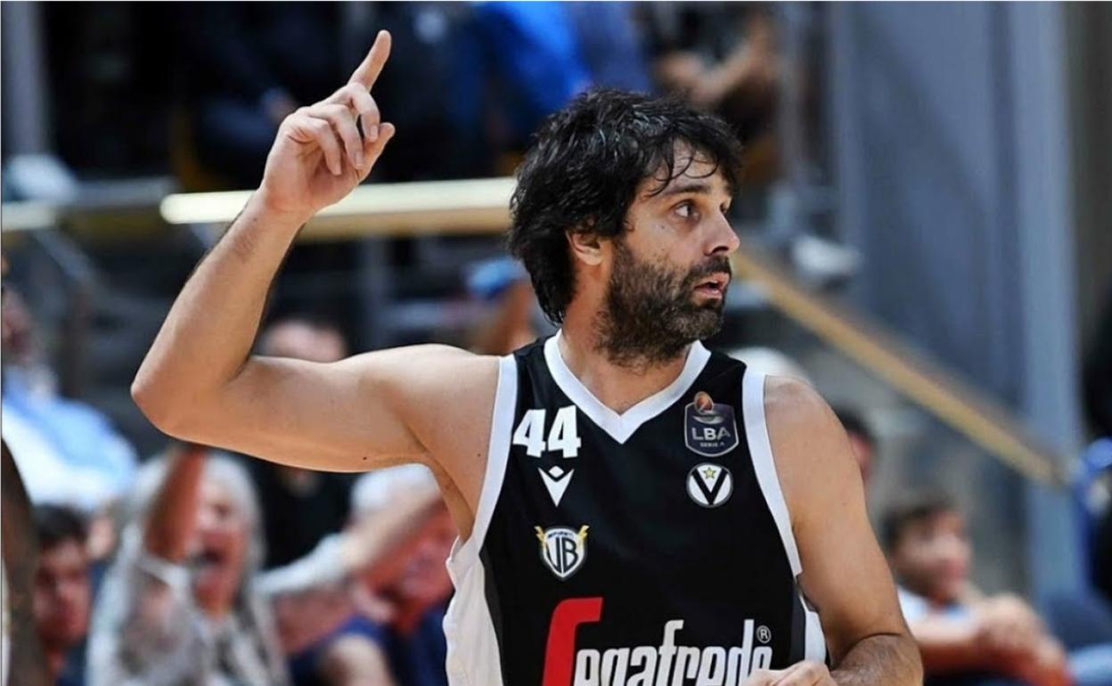 Teodosic, en un partido de esta campaña con la Virtus de Bolonia. 