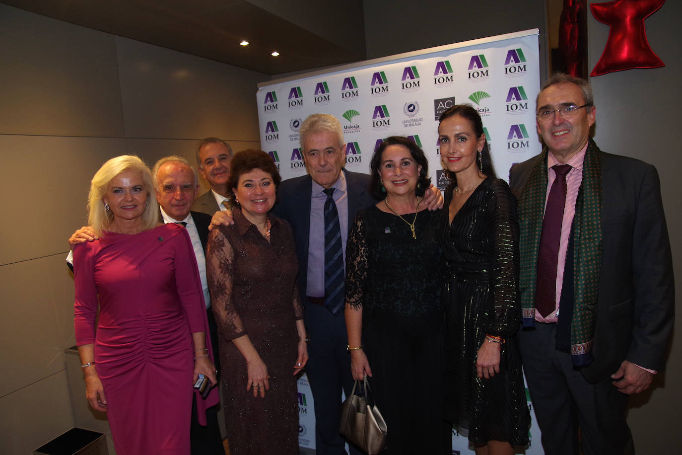 May Ramírez, Cosimo Culeta, Antonio Sintas, Pilar Domínguez Carmen López, Mercedes Yubero y Guillermo Jiménez.