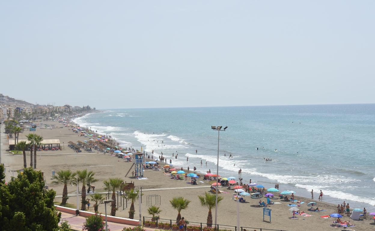 Panorámica del litoral rinconero. 