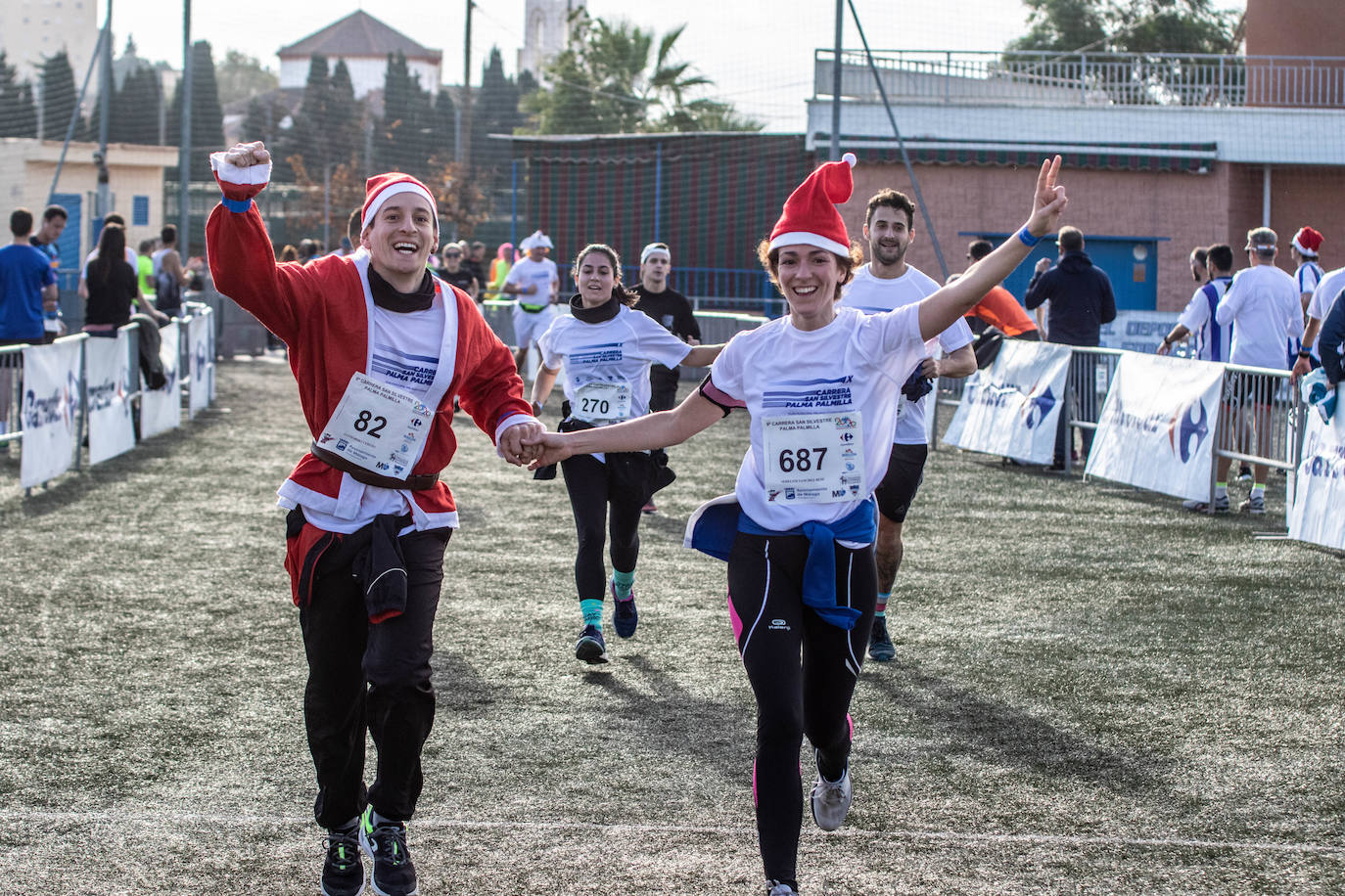 Fotos: Así ha sido la tradicional San Silvestre de Palma-Palmilla