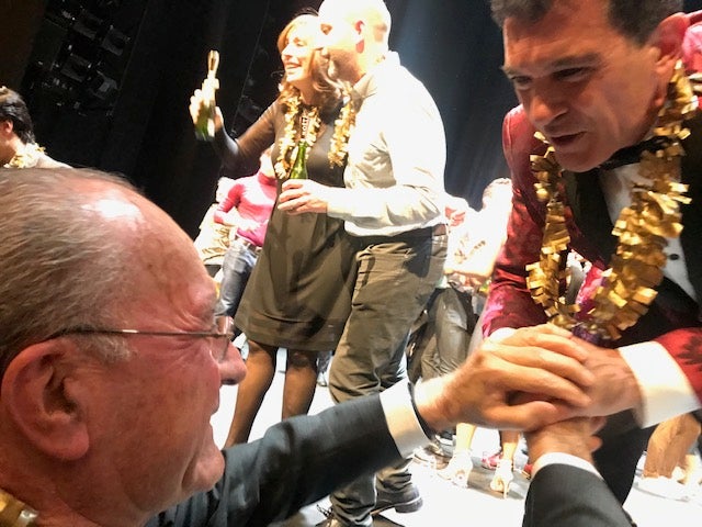 Fotos: Antonio Banderas recibe el Año Nuevo con una gran fiesta en el Teatro del Soho