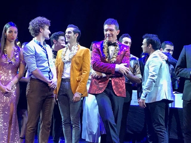 Fotos: Antonio Banderas recibe el Año Nuevo con una gran fiesta en el Teatro del Soho