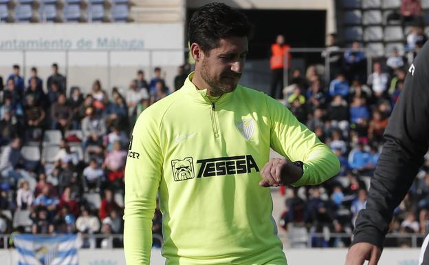 Víctor defendió su labor al frente del Málaga: «El equipo sigue vivo»