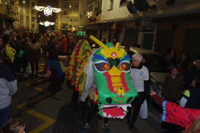 La cabalgata de Bailén-Miraflores tuvo temáticas diferentes.