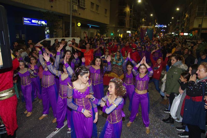 La cabalgata de Bailén-Miraflores tuvo temáticas diferentes.