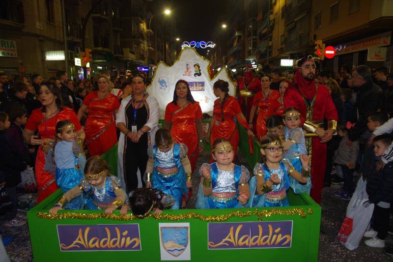 La cabalgata de Bailén-Miraflores tuvo temáticas diferentes.