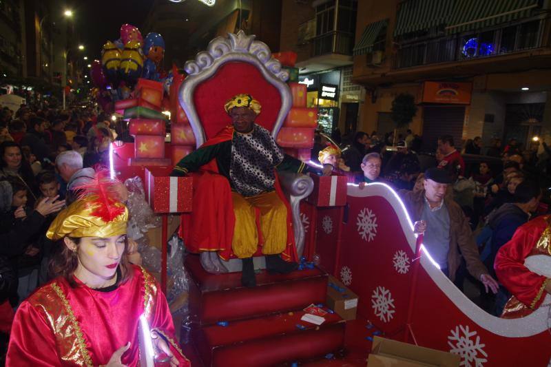 La cabalgata de Bailén-Miraflores tuvo temáticas diferentes.