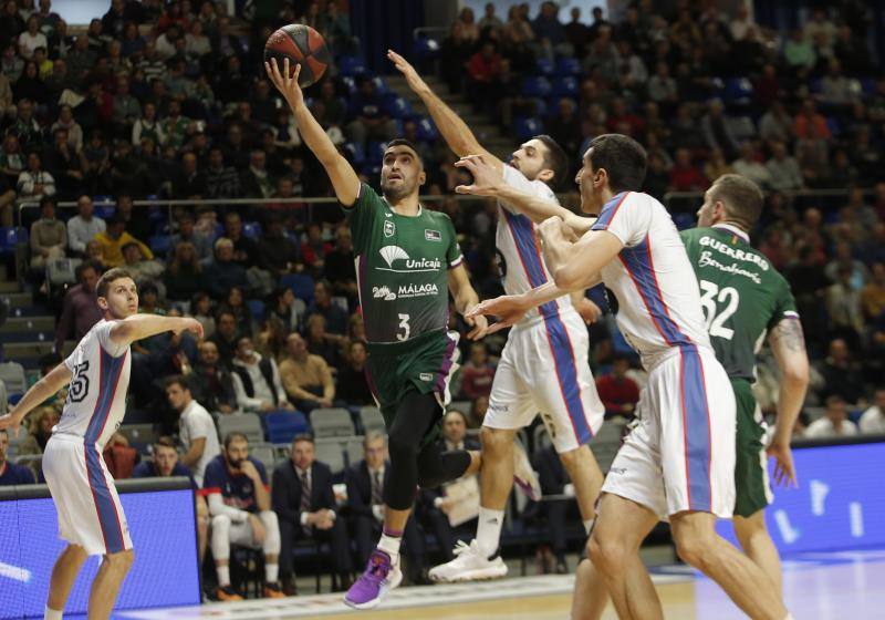 El equipo malagueño comenzó mal pero supo reaccionar y ganó. 