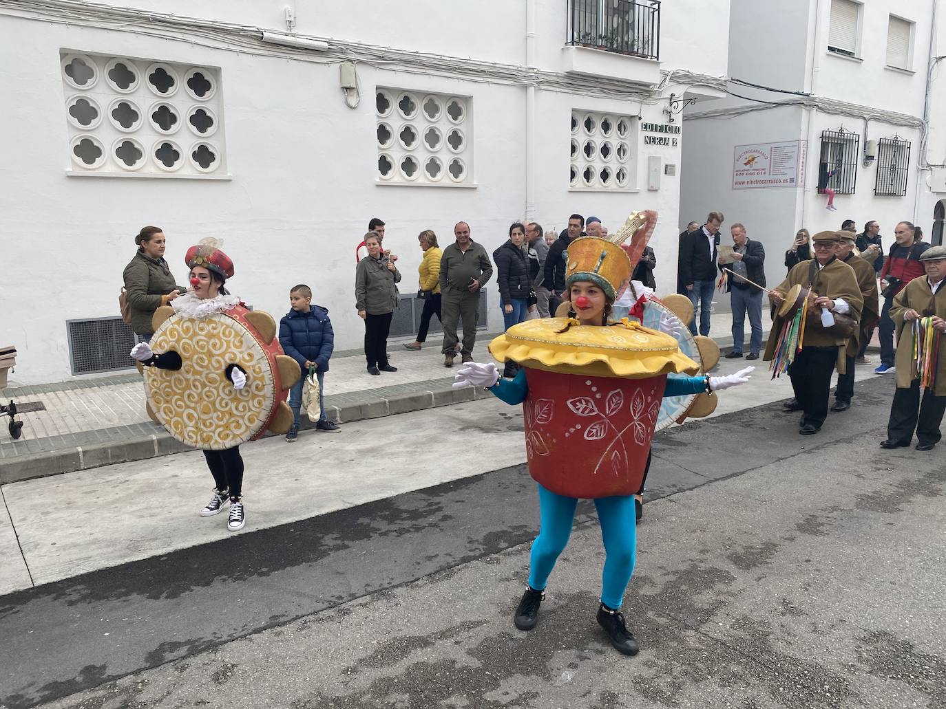 Desfile de Melchor, Gaspar y Baltasar en Nerja