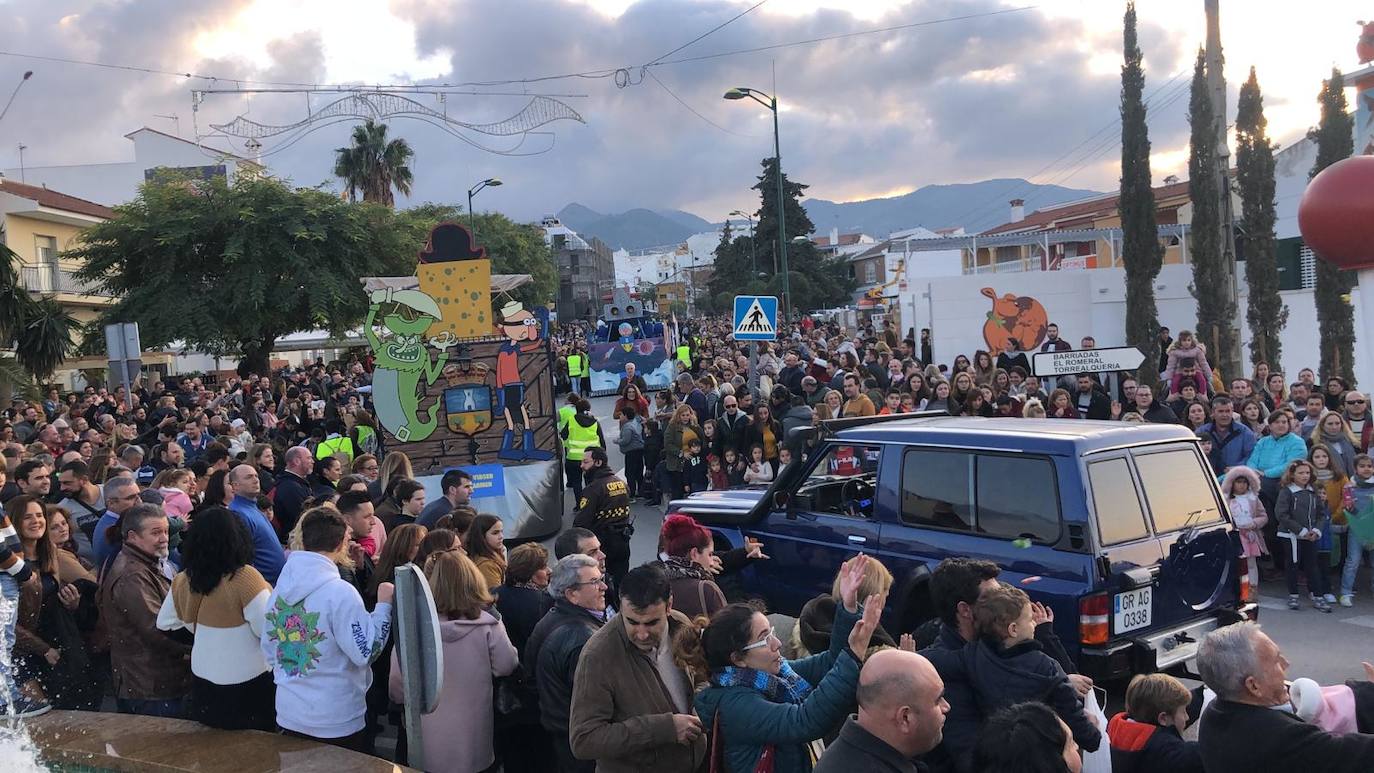 Asistentes a la cabalgata en Alhaurín de la Torre. 