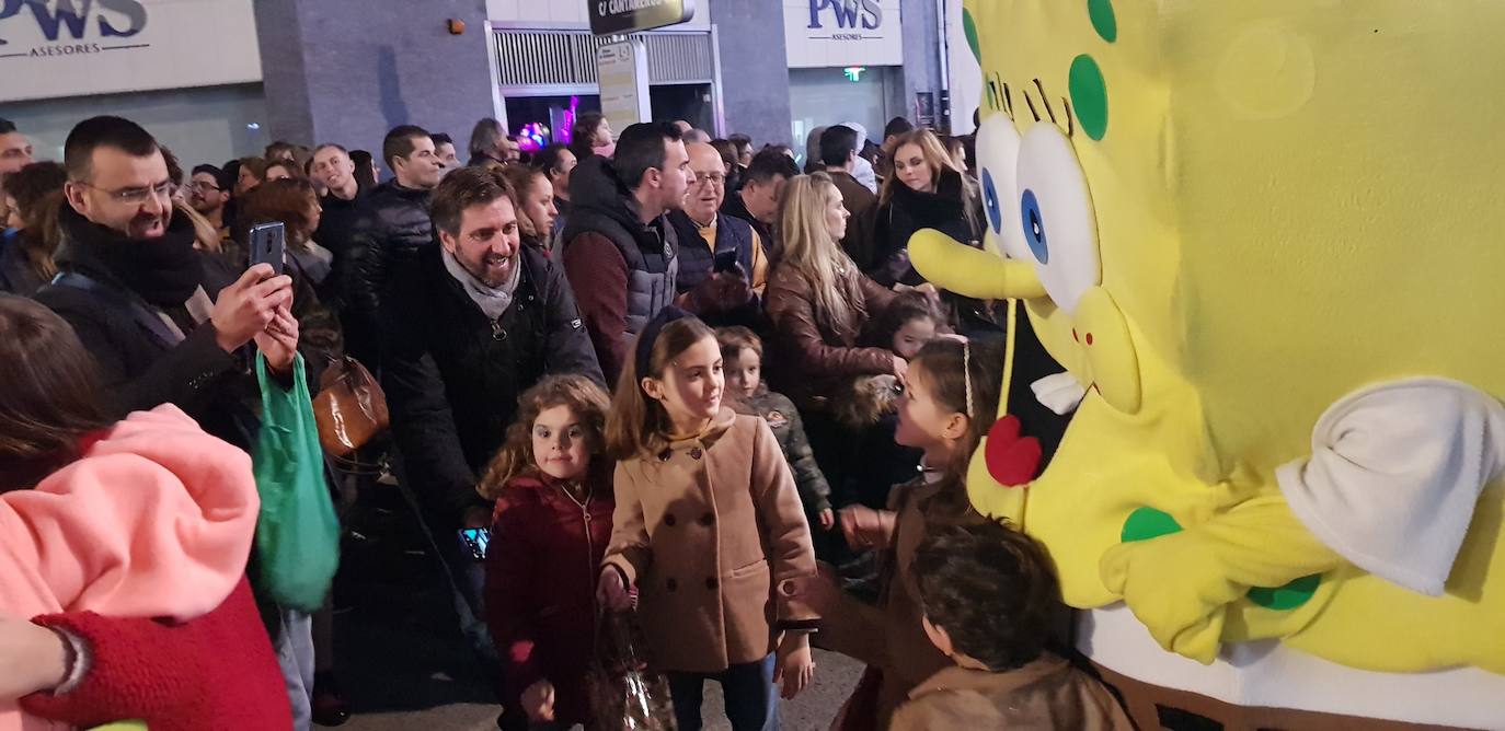 Asistentes a la cabalgata en Antequera