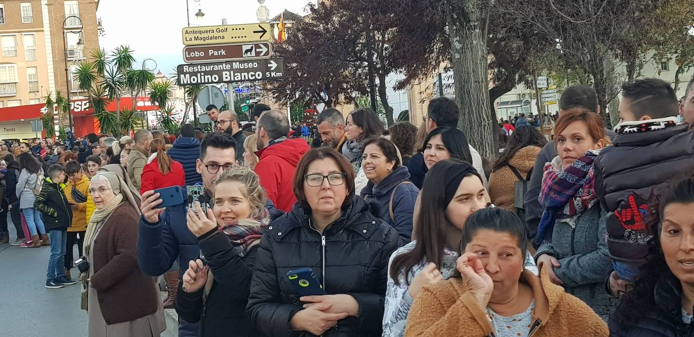 La Cabalgata de Reyes en Antequera. 