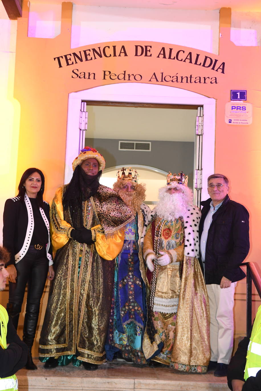 Los Reyes Magos, en San Pedro.