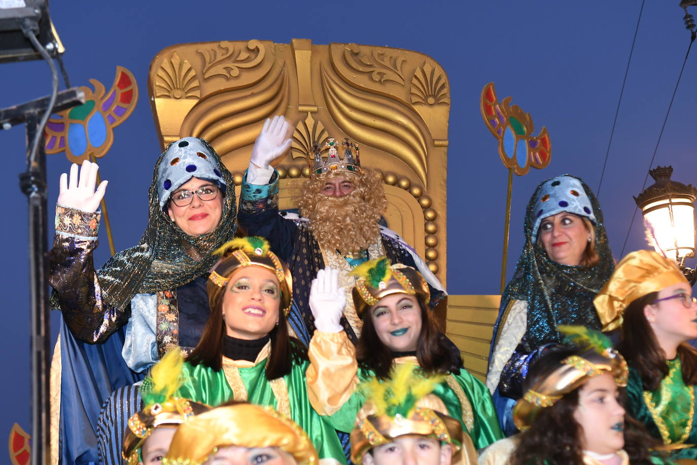 Los Reyes Magos, en San Pedro.