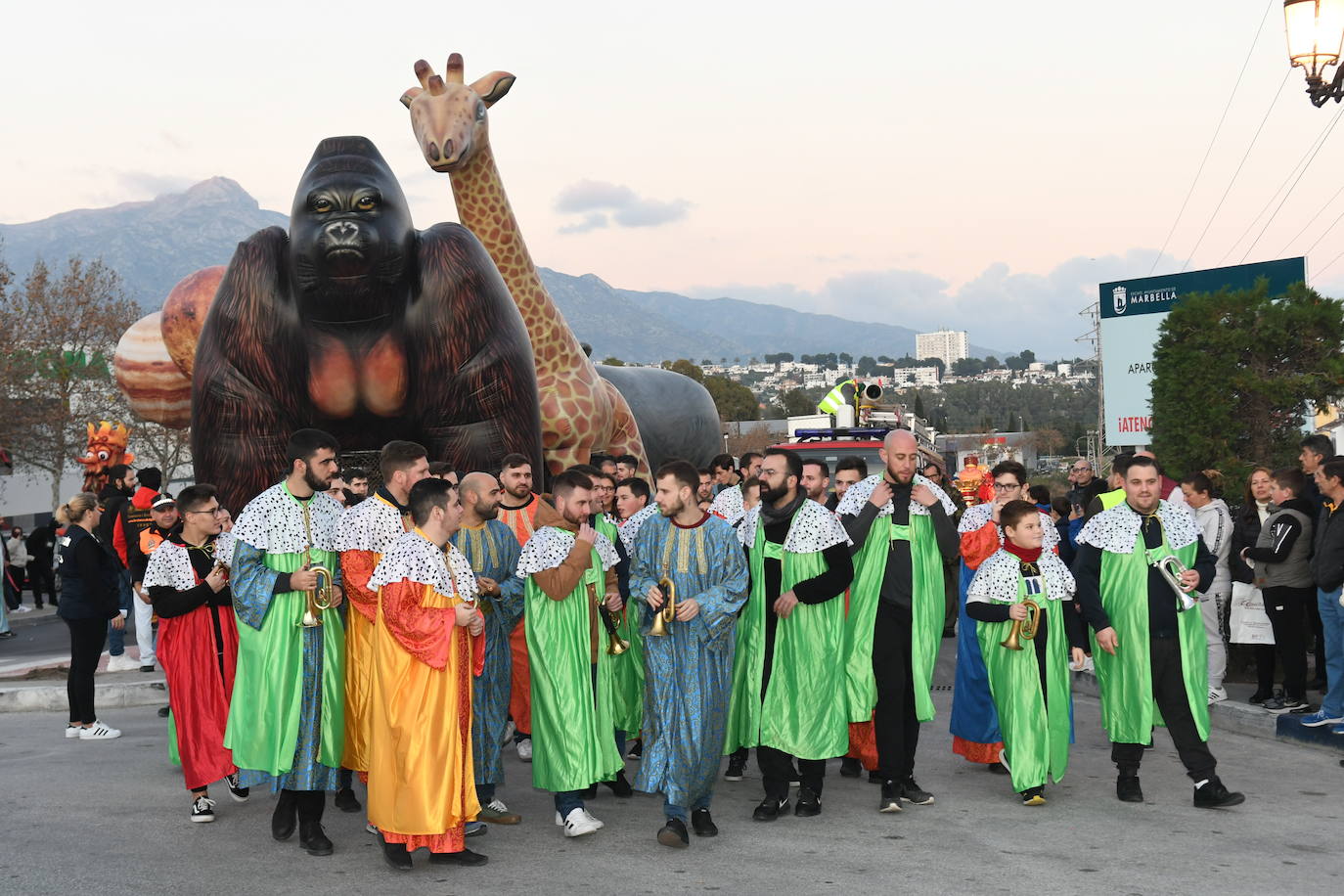 Los Reyes Magos, en San Pedro.