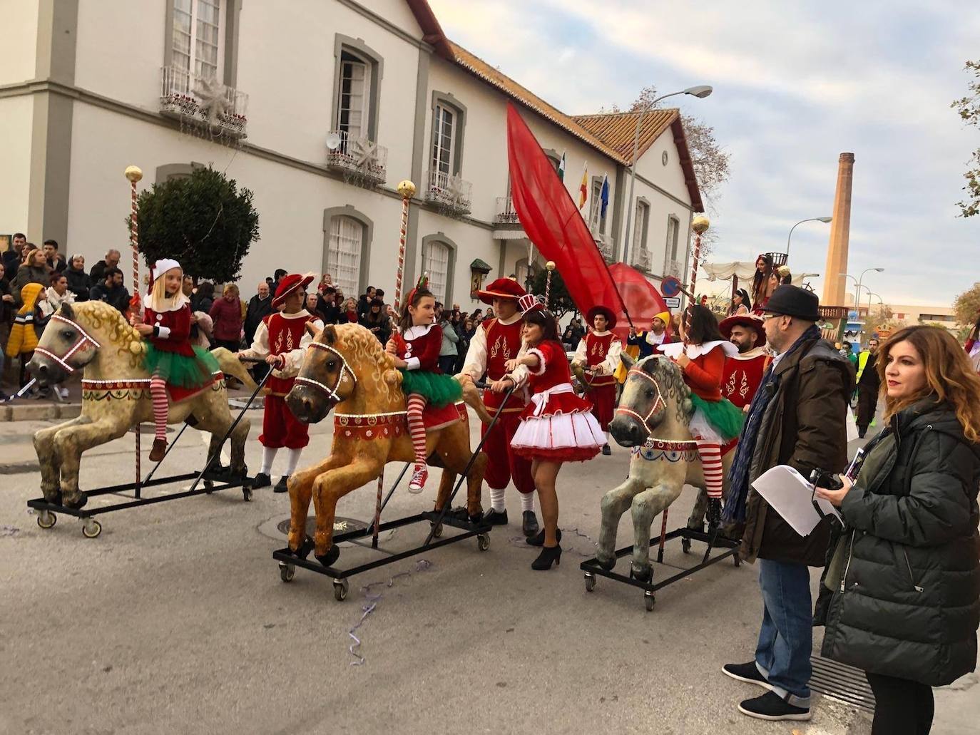 Cabalgata en Torre del Mar. 