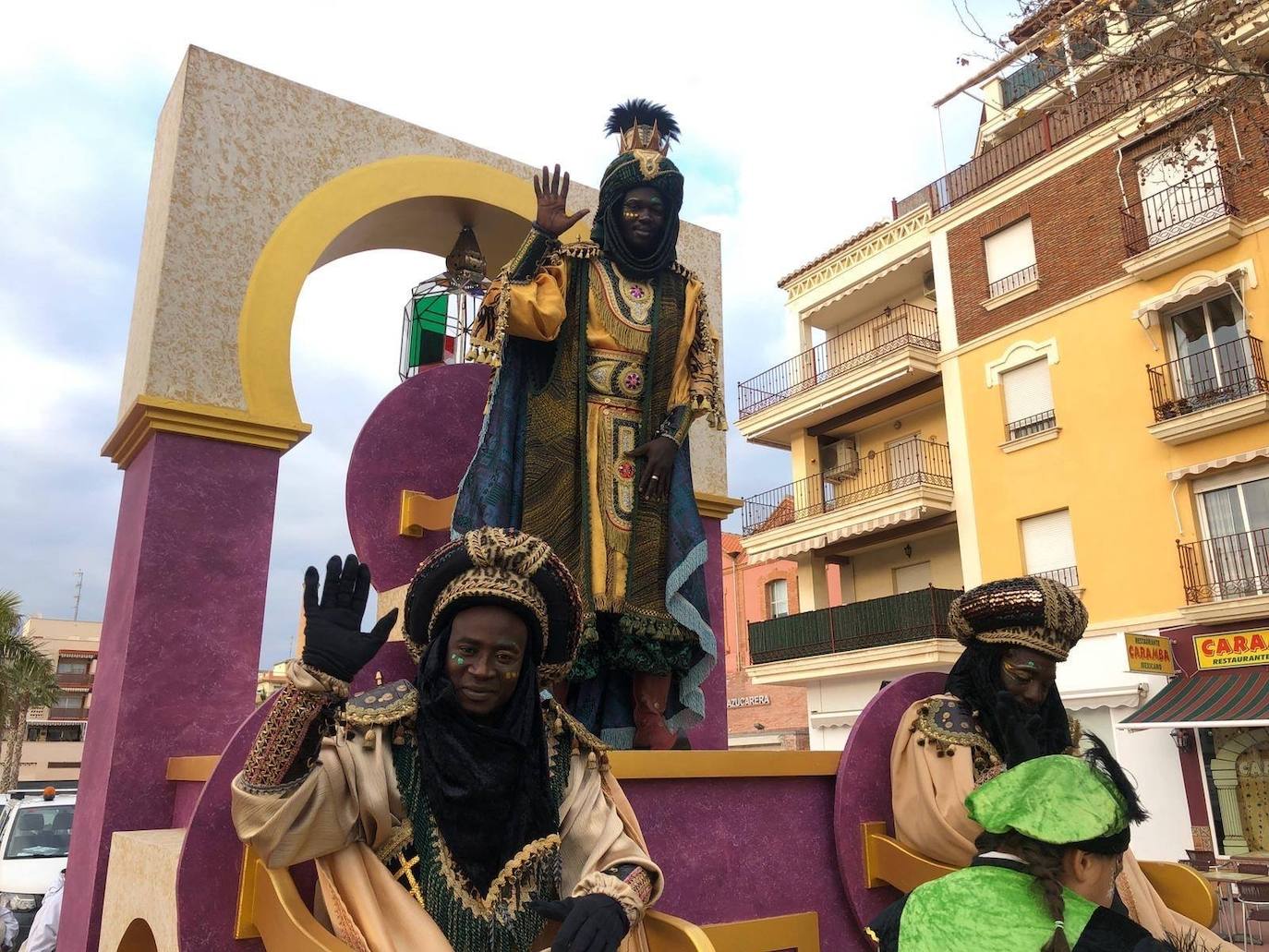 Cabalgata en Torre del Mar. 