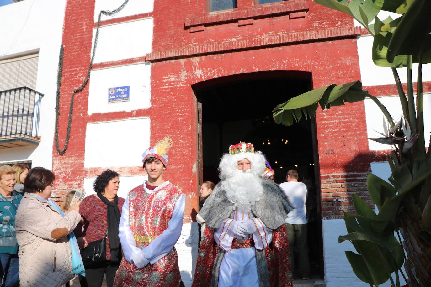 Desfile de Melchor, Gaspar y Baltasar en Torrox