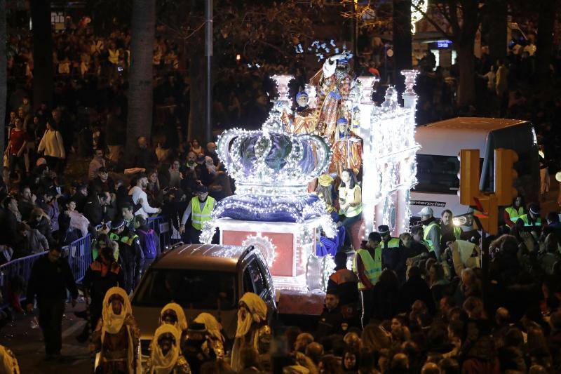 Asistentes a la Cabalgata de Reyes Magos de este año 