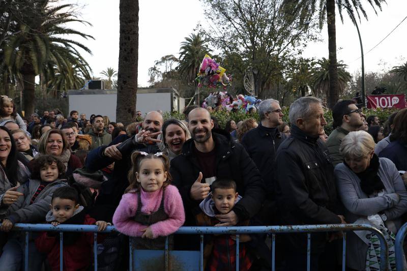 Asistentes a la Cabalgata de Reyes Magos de este año 