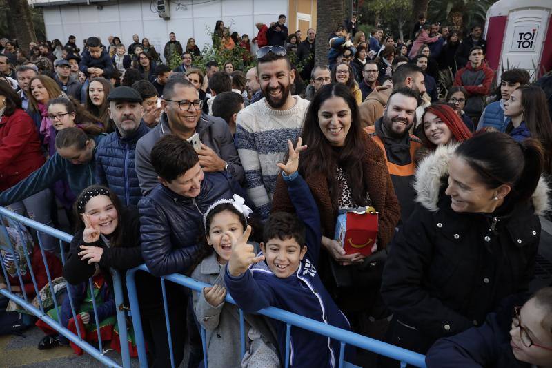 Asistentes a la Cabalgata de Reyes Magos de este año 
