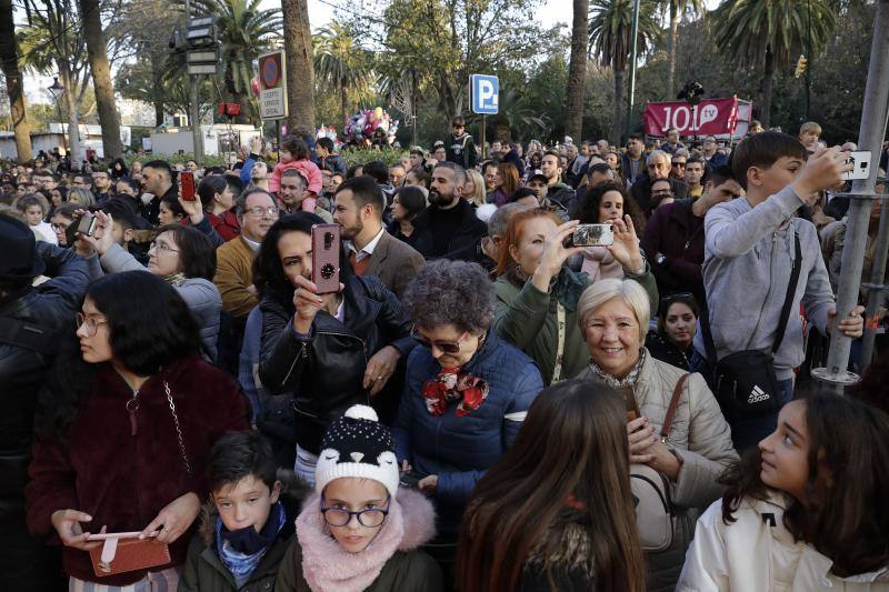Asistentes a la Cabalgata de Reyes Magos de este año 