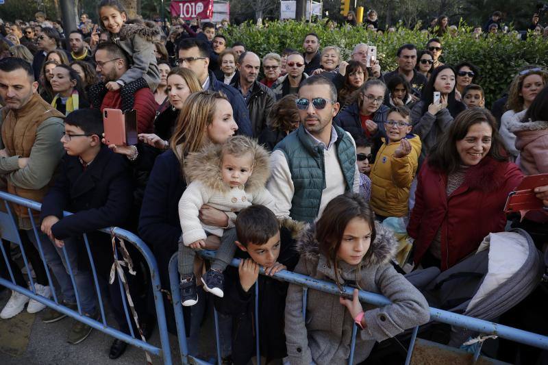 Asistentes a la Cabalgata de Reyes Magos de este año 