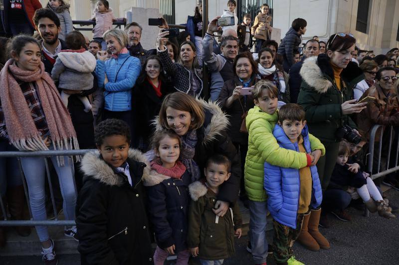 Asistentes a la Cabalgata de Reyes Magos de este año 