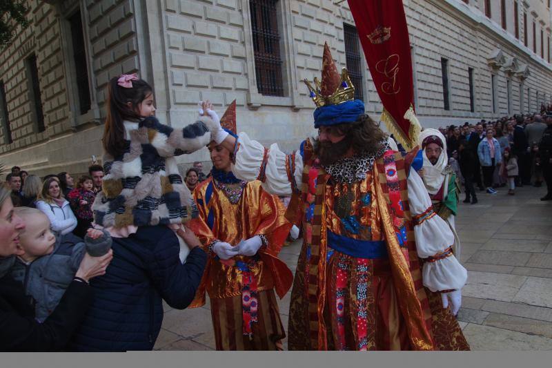 Asistentes a la Cabalgata de Reyes Magos de este año 