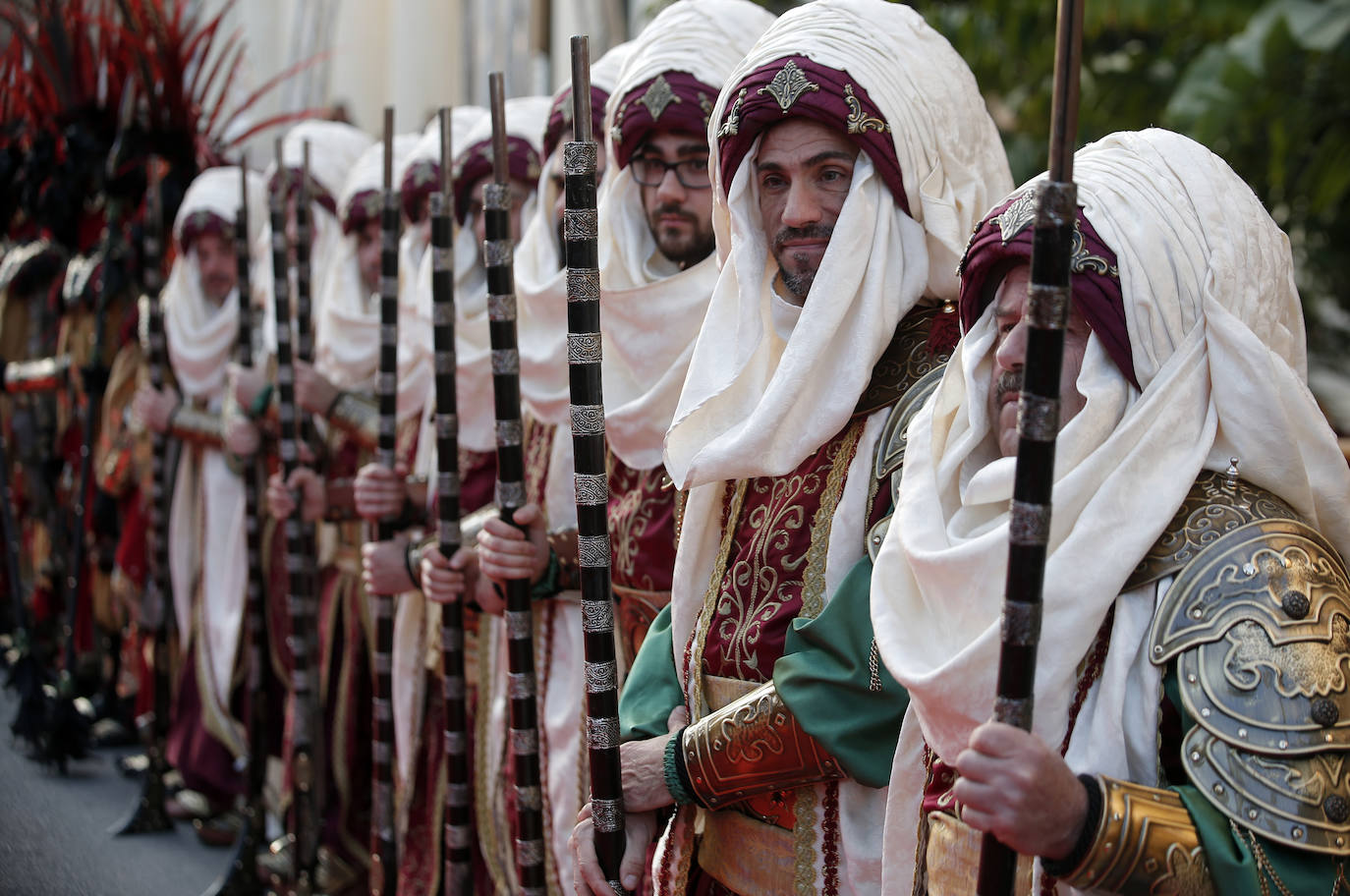 Asistentes a la Cabalgata de Reyes Magos de este año en Málaga capital. 