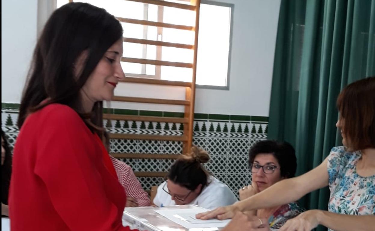 Agata Noemi González, fue elegida alcaldesa del PSOEen Alcaucín con el apoyo de Cs. 