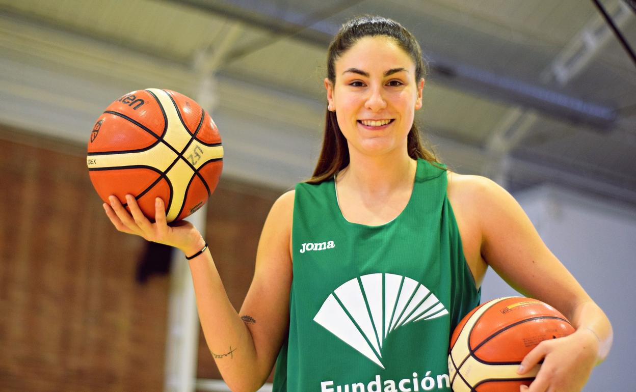 Masiá, ayer tras el entreno en Los Guindos.