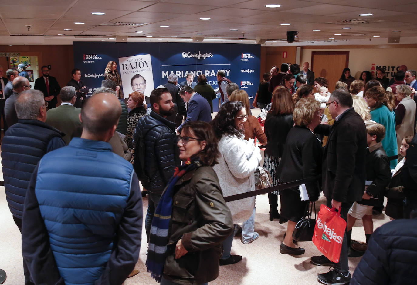 Rajoy presenta su nuevo libro en Málaga. 