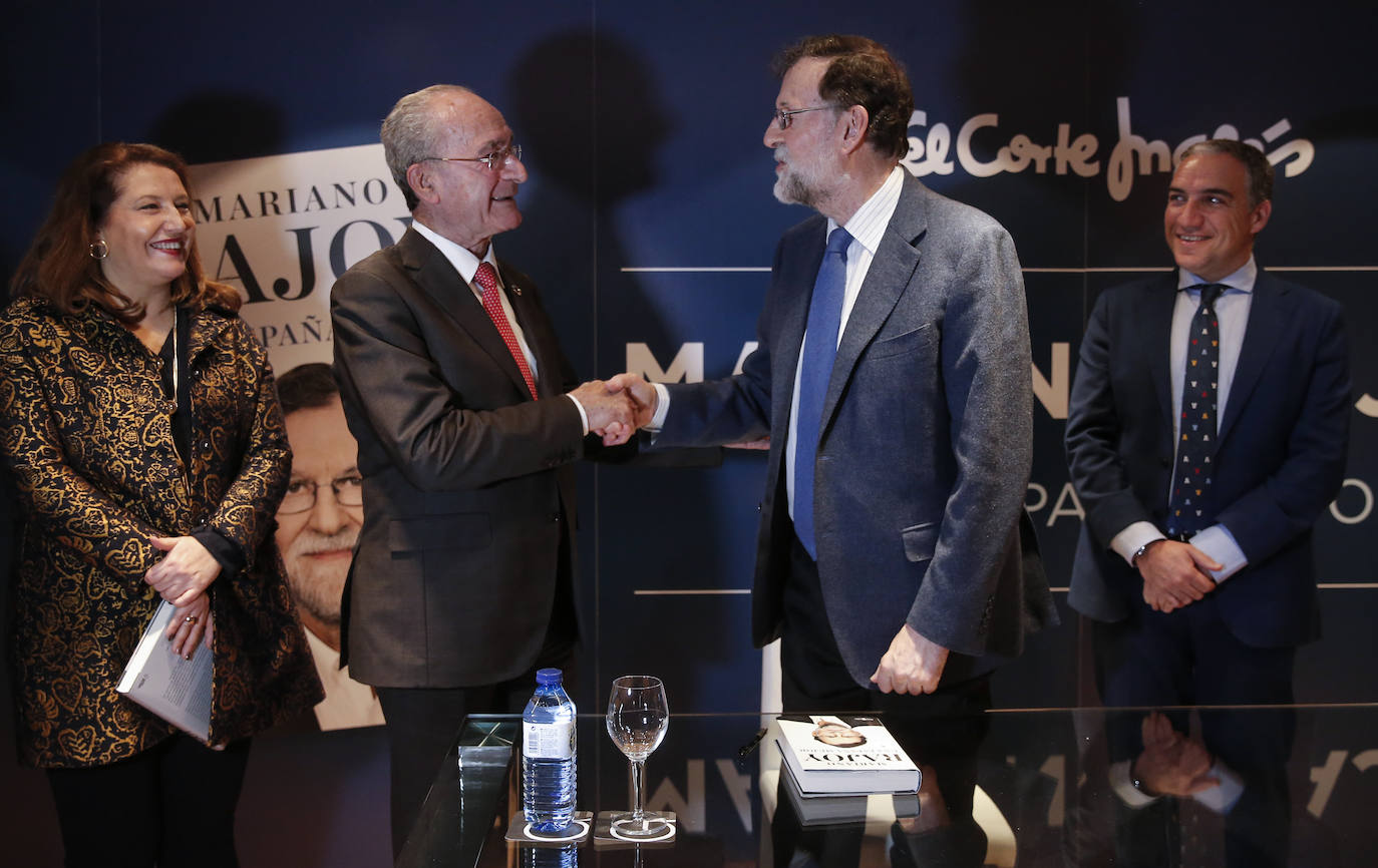 Rajoy presenta su nuevo libro en Málaga. 