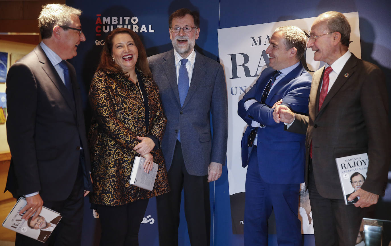 Rajoy presenta su nuevo libro en Málaga. 