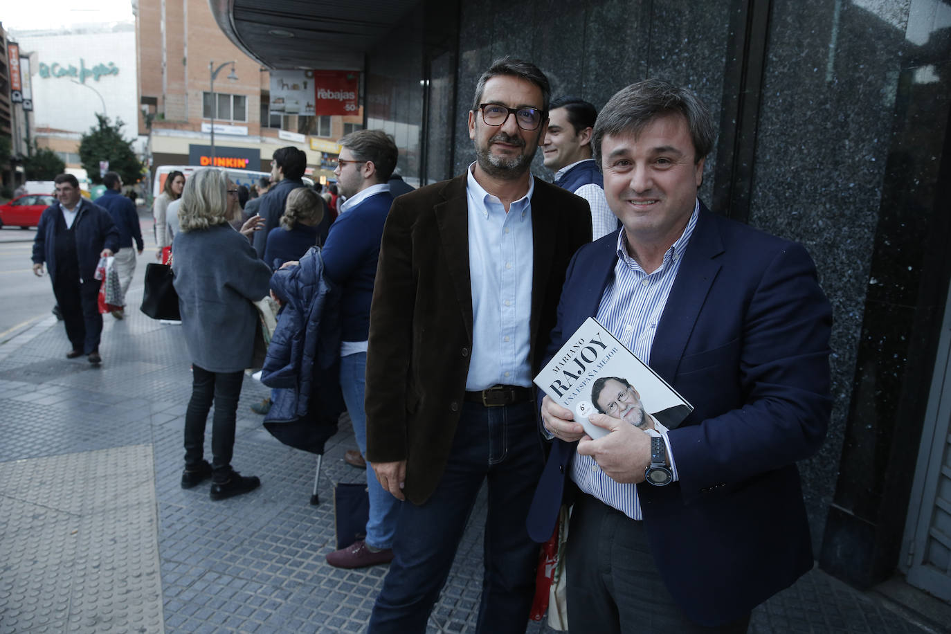 Rajoy presenta su nuevo libro en Málaga. 