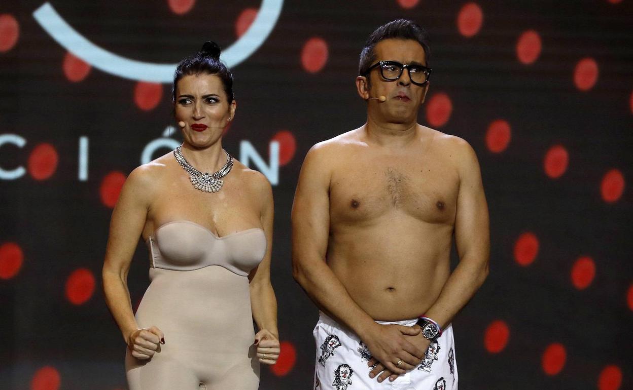 Silvia Abril y Buenafuente, en la pasada edición de los Goya celebrada en Sevilla. 