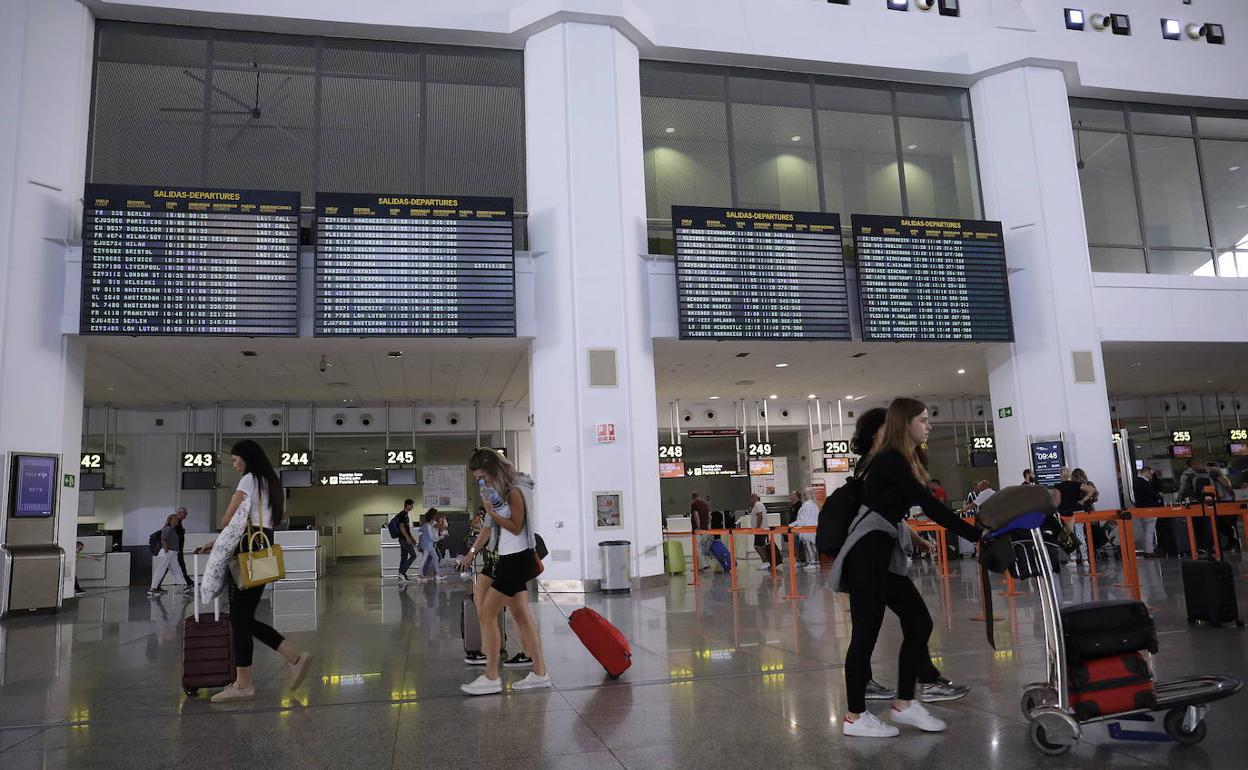 Imagen del aeropuerto de Málaga 