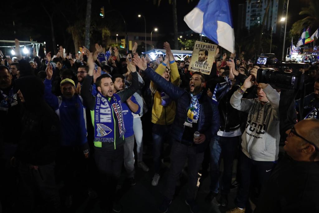 El nuevo entrenador, Sergio Pellicer, debutaba en La Rosaleda