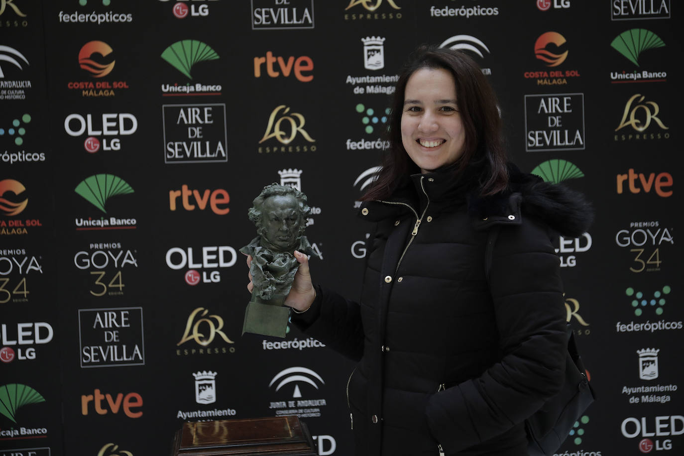 Fotos: Fotografíate con la estatuilla de los Goya en el Ayuntamiento de Málaga hasta el 24 de enero