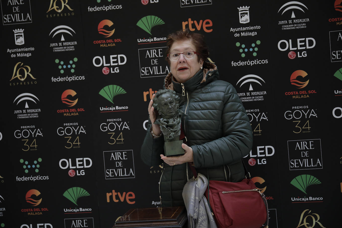 Fotos: Fotografíate con la estatuilla de los Goya en el Ayuntamiento de Málaga hasta el 24 de enero