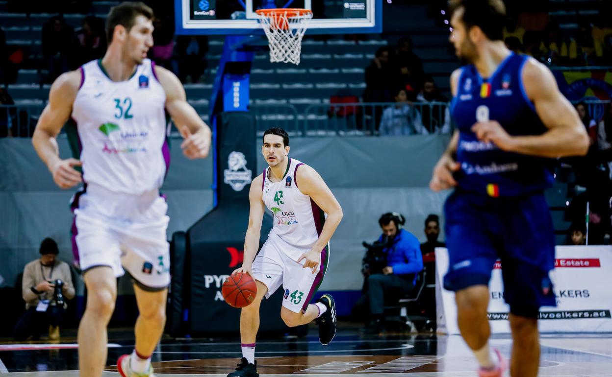 Carlos Suárez tuvo un papel vital en la victoria del Unicaja. 