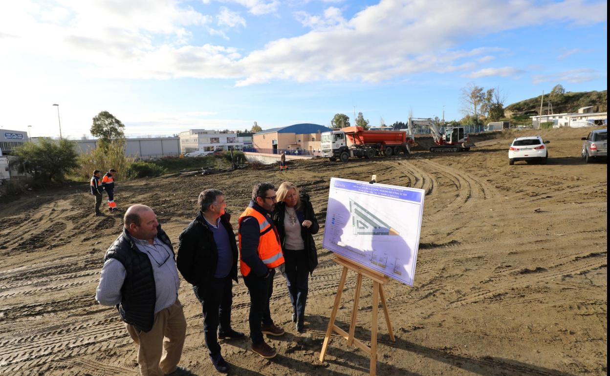 Comienzan los trabajos para habilitar 174 plazas de aparcamiento en el polígono industrial de San Pedro