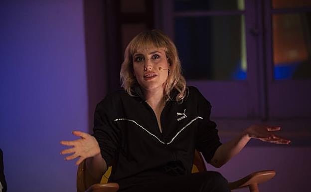 Natalia de Molina, en su intervención 