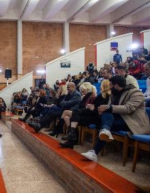 Imagen secundaria 2 - Unos 170 reclusos asistieron al encuentro. 