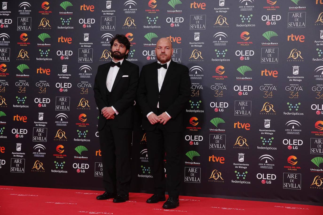 Desfile de los famosos asistentes a la gala en el Carpena. 