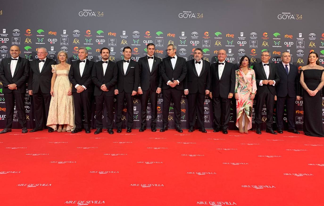 La jornada de los premios Goya que acoge el palacio de los Deportes José María Martín Carpena, en imágenes. 